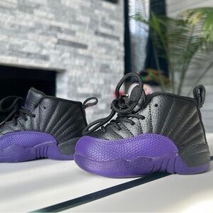 Jordan 12 Retro TD 'Field Purple' Todler Size 5c No Original Box